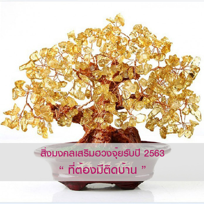 8 สิ่งมงคลเสริมฮวงจุ้ยรับปี 2563 ที่ต้องมีติดบ้าน